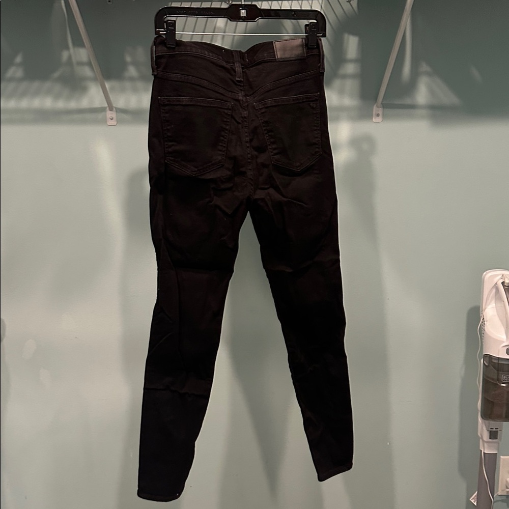 Madewell black high rise skinny jeans - Picture 5 of 6
